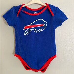 NFL Buffalo Bills Blue Red Baby Bodysuit Onesie 18M